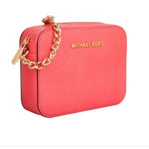 michael kors coral crossbody